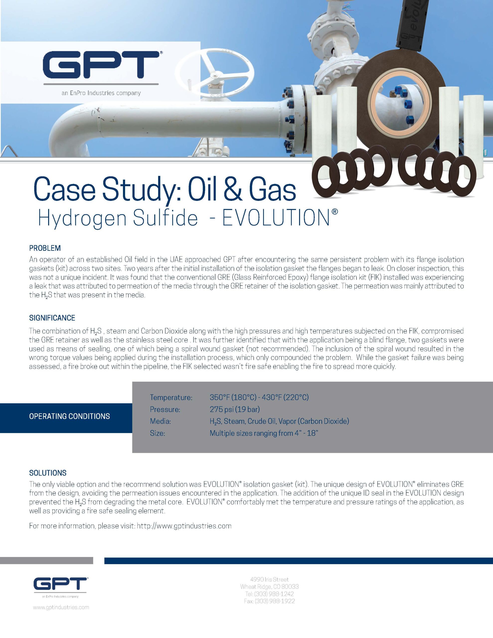 Case Study: Hydrogen Sulfide | GPT Industries